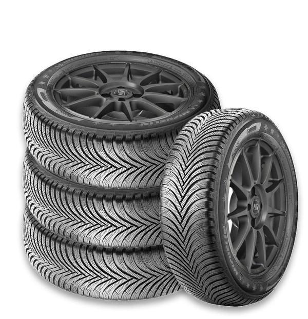 Zimski komplet 4x Alu platišča + 4x Michelin Alpin 5 215/65 R17 99H