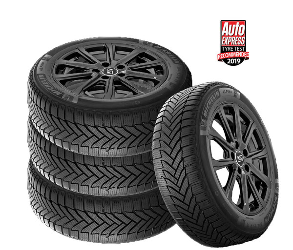 Zimski komplet 4x Alu platišča + Michelin Alpin 6 205/60 R16 92T