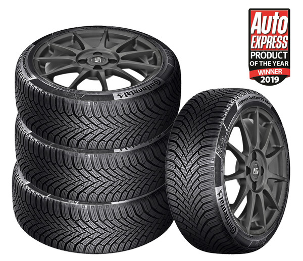Zimski komplet 4x Alu platišča + 4x Continental WinterContact TS 860 225/45 R17 91H