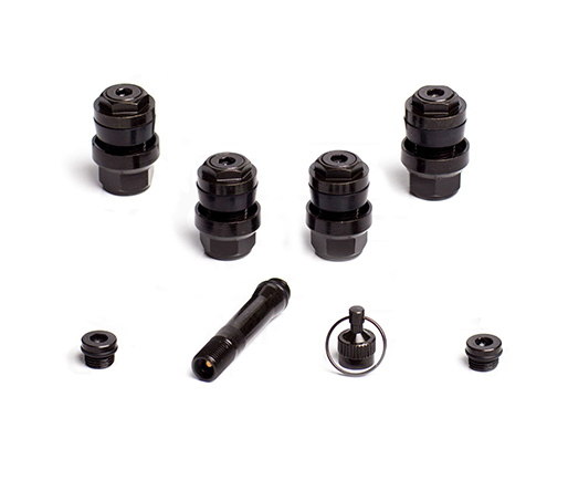 Skriti ventili OptiVent Črni 11,3 mm