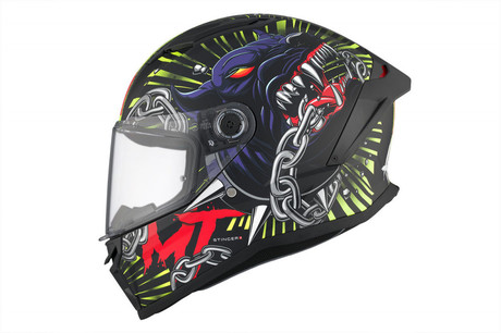 MOTORISTIČNA ČELADA MT Helmets STINGER 2 AKIN A3 MATT BLACK S