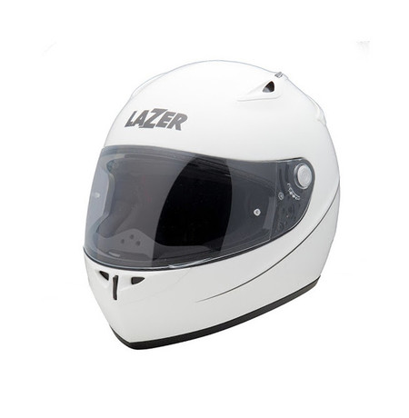 MOTORISTIČNA ČELADA LAZER KESTREL, bela (L)