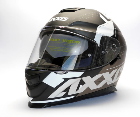 MOTORISTIČNA ČELADA FULL FACE helmet AXXIS EAGLE SV DIAGON D3FULL FACE helmet AXXIS EAGLE SV DIAGON D3 matt white M