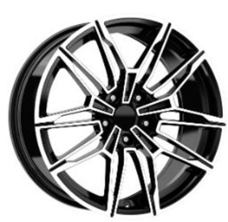 S WHEELS BMW 11 BLACK DIAMOND 18X9,5 112,00X5 ET37