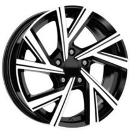 S WHEELS VW 12 BLACK DIAMOND 17X7,5 112,00X5 ET40