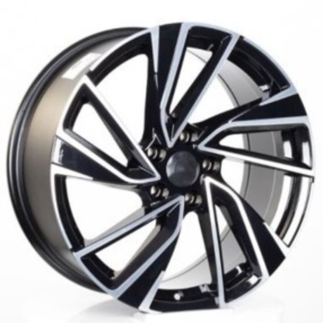 S WHEELS VW 15 BLACK DIAMOND 19X8 112,00X5 ET40