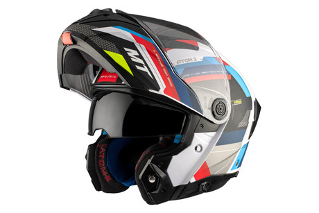 MOTORISTIČNA ČELADA MT Helmets ATOM 2 SV BAST A0 GLOSS PERL L