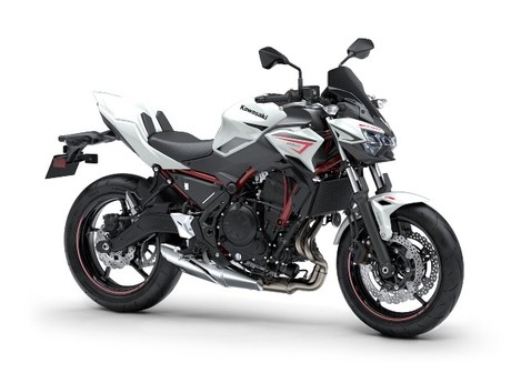 MOTORNO KOLO KAWASAKI Z650 BELA