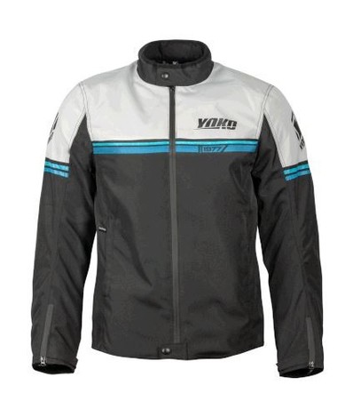 JAKNA MOTORISTIČNA GARTSA YOKO 2022 BLACK/ GREY L