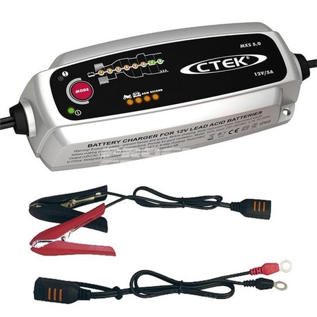 POLNILEC CTEK MXS 5.0 EU-G VZDRŽEVALEC AKUMULATORJEV 12V