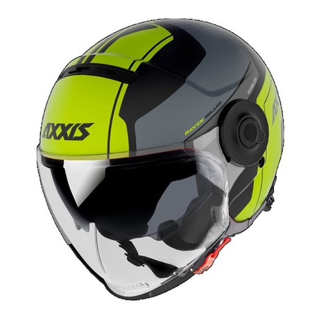MOTORISTIČNA ČELADA JET helmet RAVEN SV ABS AXXIS (XXL)