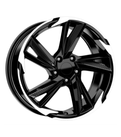 S WHEELS VOLKSWAGEN 18 Black Diamond 18X8 112,00X5 ET45