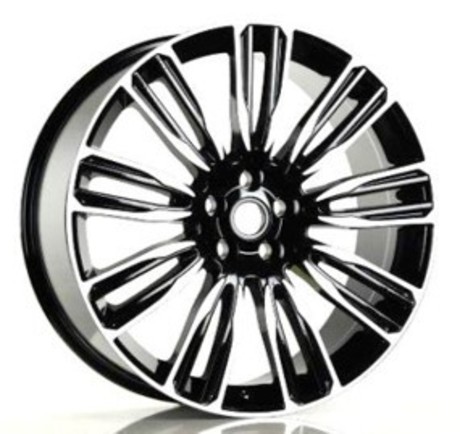 S WHEELS LANDROVER Black Diamond 22X9,5 108,00X5 ET45