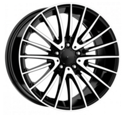 S WHEELS MERCEDES 6 BLACK DIAMOND 20X8,5 112,00X5 ET38