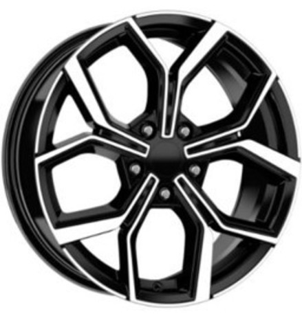 S WHEELS VOLKSWAGEN 16 BLACK DIAMOND 17X7,5 112,00X5 ET45
