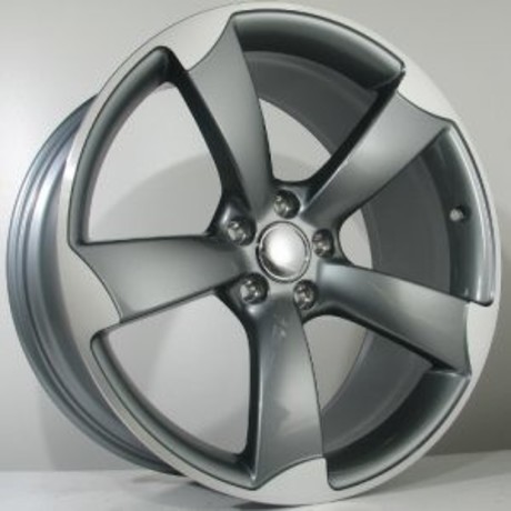 S WHEELS AUDI 9 Gun Metal Diamond 19X8,5 112,00X5 ET35