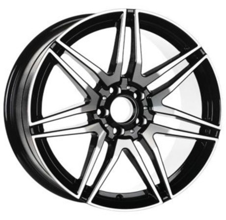 S WHEELS MERCEDES 14 BLACK DIAMOND 19X8 112,00X5 ET45