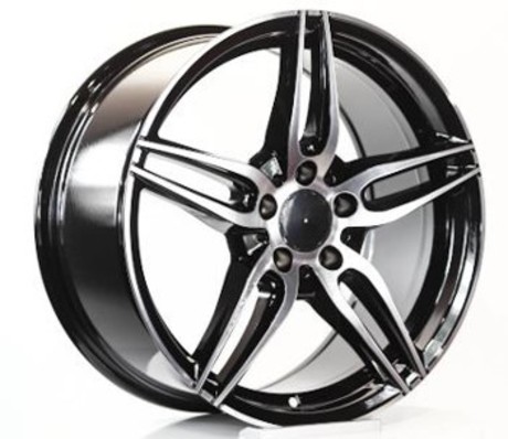 S WHEELS MERCEDES 2 BLACK DIAMOND 19X8,5 112,00X5 ET38