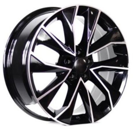 S WHEELS ŠKODA BLACK DIAMOND 17X7,0 112,00X5 ET40