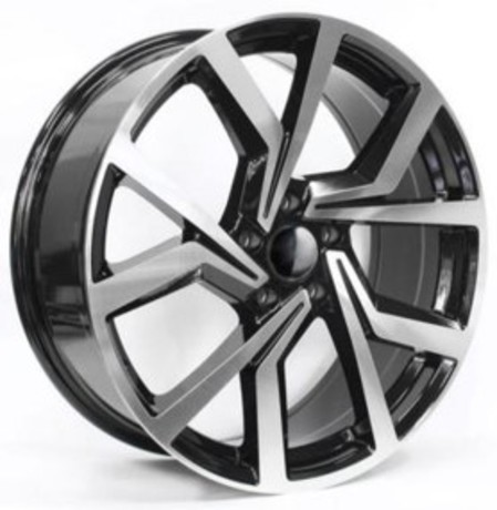 S WHEELS VOLKSWAGEN 6  Black Diamond 18X8 112,00X5 ET45