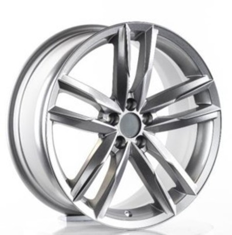 S WHEELS VOLKSWAGEN 5 SILVER 18X8 112,00X5 ET40