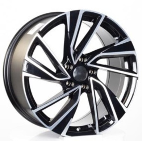 S WHEELS VOLKSWAGEN 13 BLACK DIAM. 18X8 112,00X5 ET40